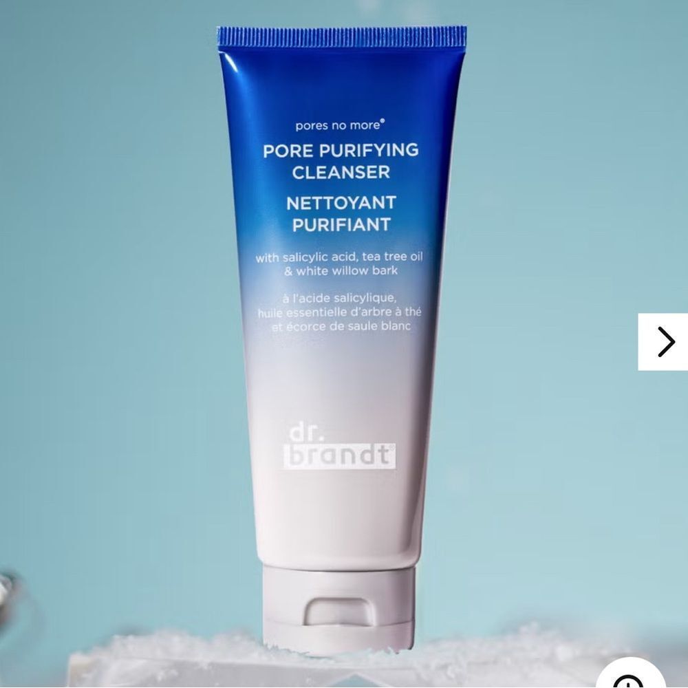 NIB 36.00 DR. BRANDT
Dr. Brandt Pores No More Pore Purifying Cleanser 105ml